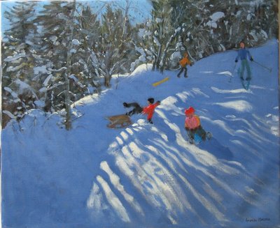 Chute du traîneau, Morzine - Andrew Macara